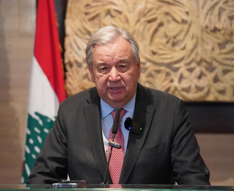 Guterres in Ain El Tineh Guterres in Ain El Tineh