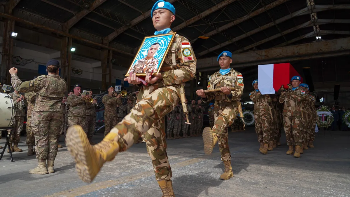 Fallen Indonesian peacekeeper remembered Fallen Indonesian peacekeeper remembered