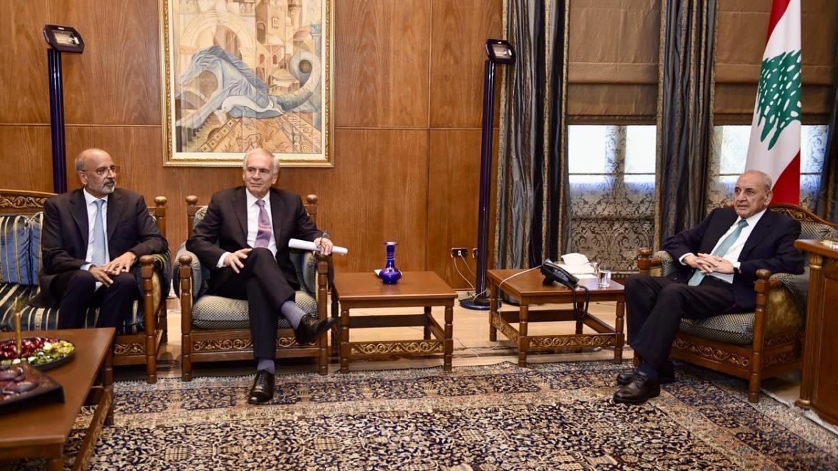 Arnault, Berri meet in Ain El-Tineh