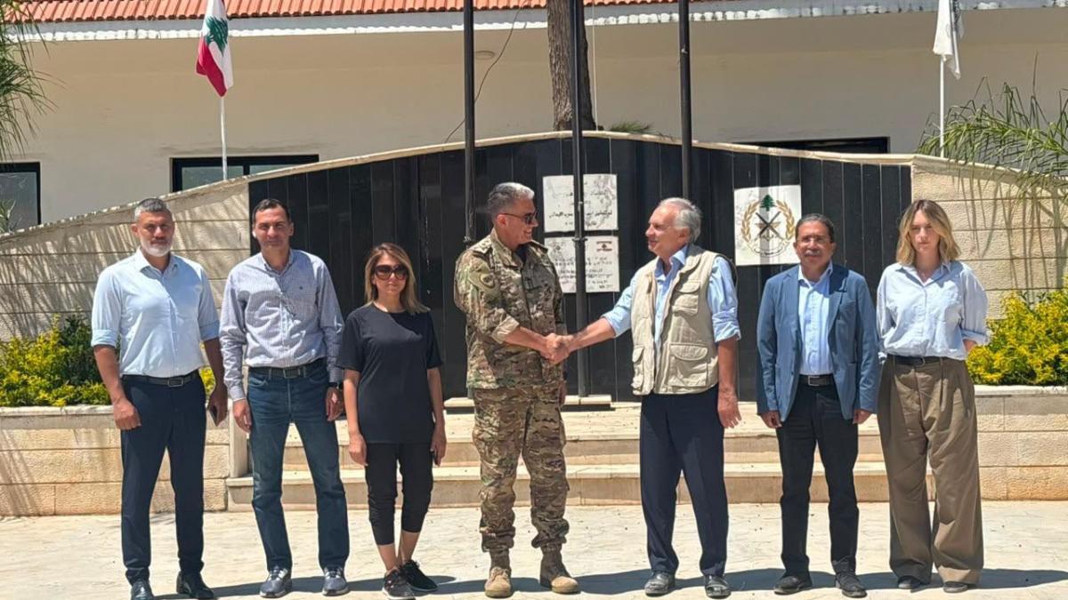 OIC SCL Arnault visits south Lebanon OIC SCL Arnault visits south Lebanon