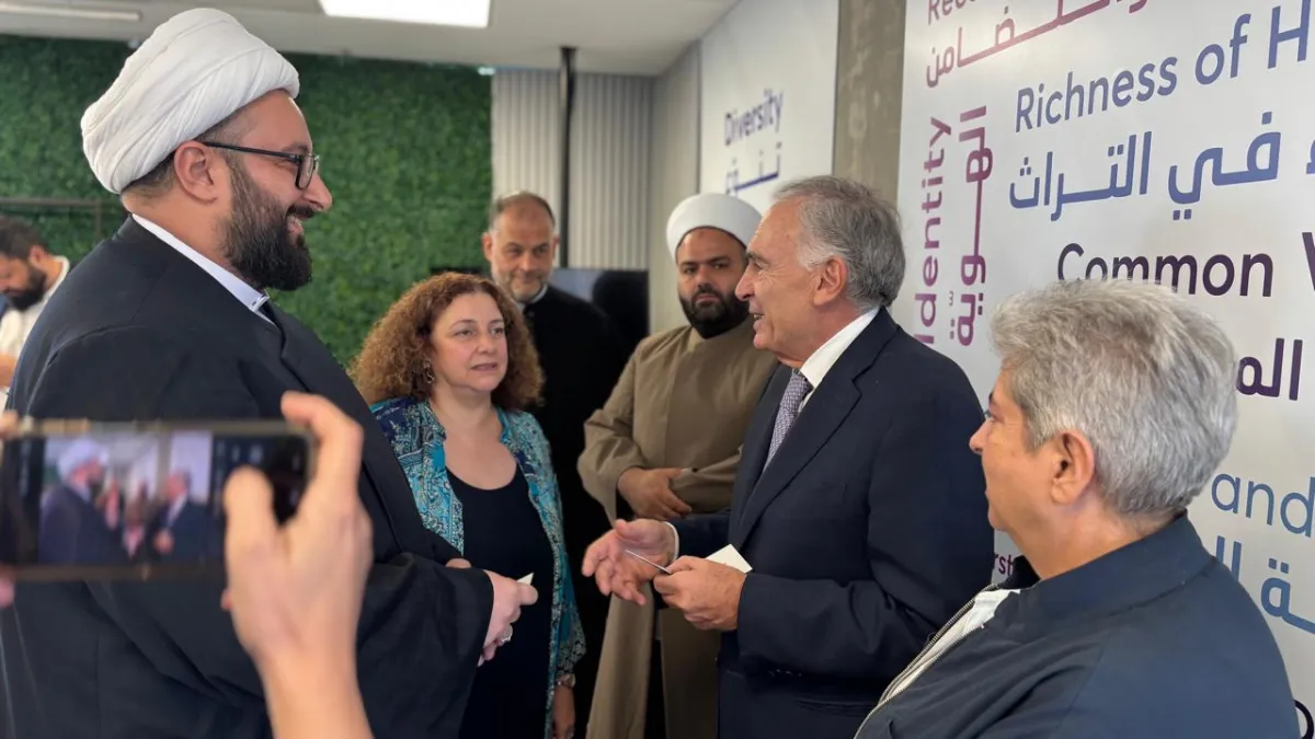OIC SCL Jean Arnault visits Adyan Foundation in Beirut