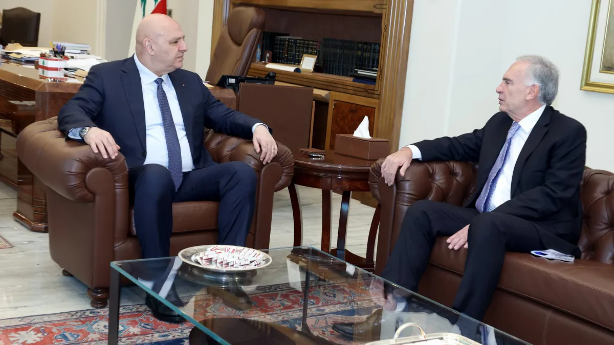 OIC Special Coordinator Jean Arnault met with President Joseph Aoun (09 10 2026) OIC Special Coordinator Jean Arnault met with President Joseph Aoun