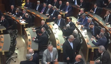 Lebanon Parliament voting for Michel Aoun as President (31 October 2016)