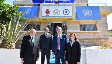 UN Special Coordinator for Lebanon Ján Kubiš, US Assistant Secretary David Schenker, Ambassador John Desrocher, Ambassador Dorothy Shea