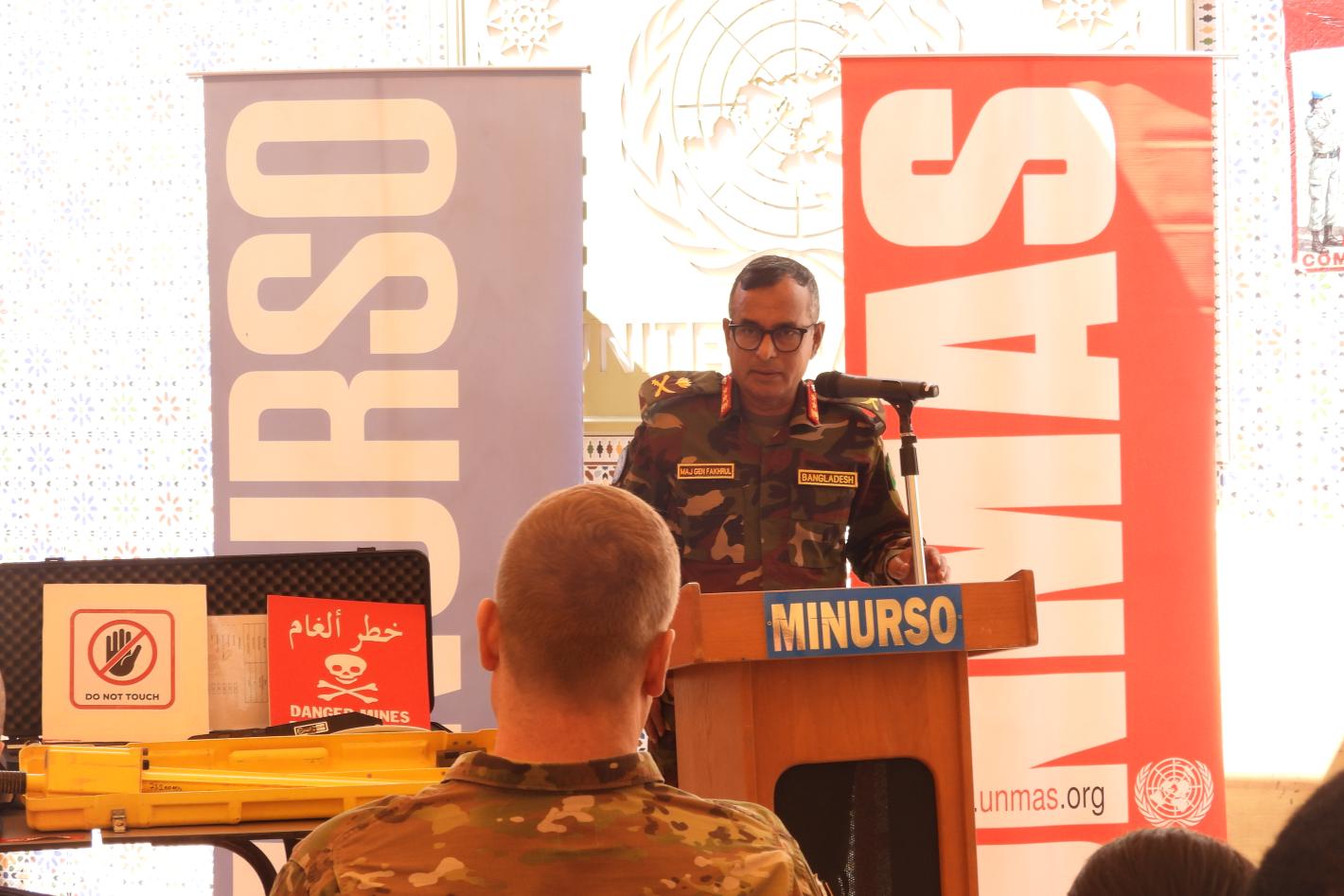 MINURSO celebrates Mine Action Day
