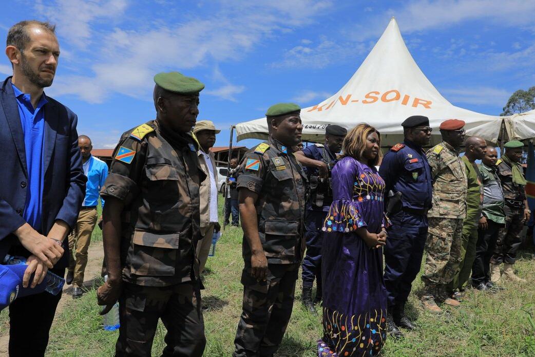 Au total, plus de 800 ex-combattants