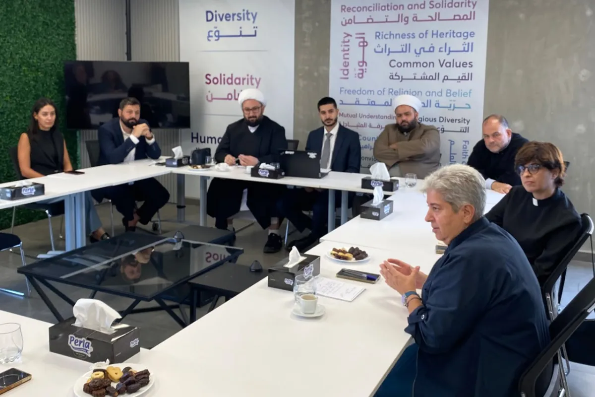 OIC SCL Jean Arnault visits Adyan Foundation in Beirut