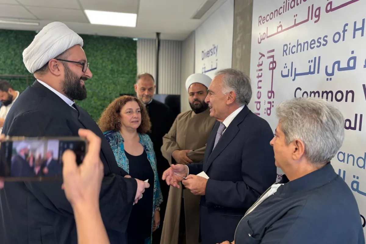 OIC SCL Jean Arnault visits Adyan Foundation in Beirut