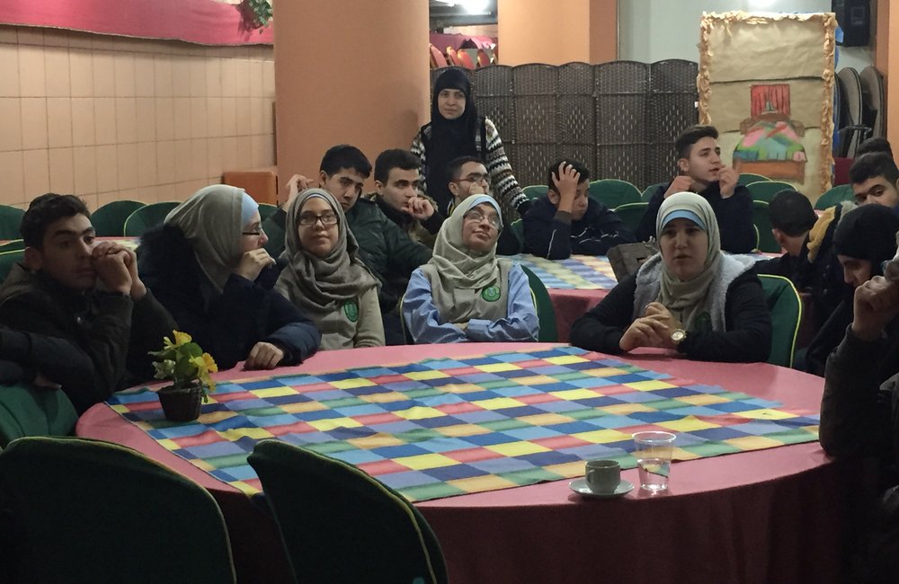 UNSCOL briefing with Al-Hadi school students (11 01 17)