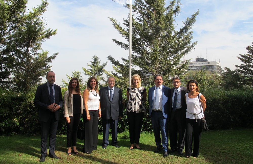 SCL Sigrid Kaag meets delegation from Humanist Lebanon (12 10 16)