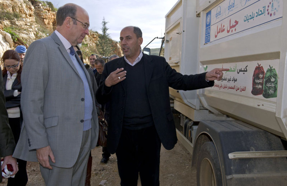 SCL Plumbly examines UNDP-managed development projects in south Lebanon (18 12 12)