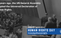 Stand up for human rights and celebrate the 70th anniversary of the Universal Declaration for Human Rights