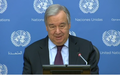 Full transcript of UN Secretary-General's press encounter on the situation in the Middle East