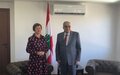 UN Special Coordinator Meets Lebanon's Caretaker Foreign Minister 
