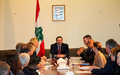 UN Special Coordinator Sigrid Kaag and UN Country Team meet Prime Minister Saad Hariri