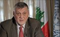 Interview of UN Special Coordinator for Lebanon Jan Kubis with Sky News