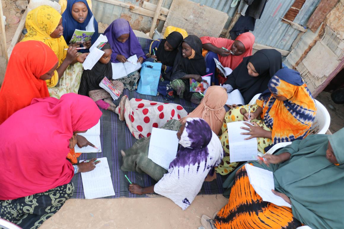 Improving literacy among vulnerable women and children in Puntland 