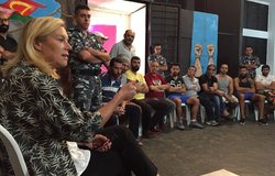 SCL Kaag attends drama therapy session at Roumieh prison